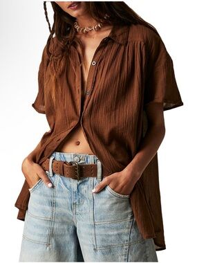FREE PEOPLE
We The Free Float Away Shirt Small